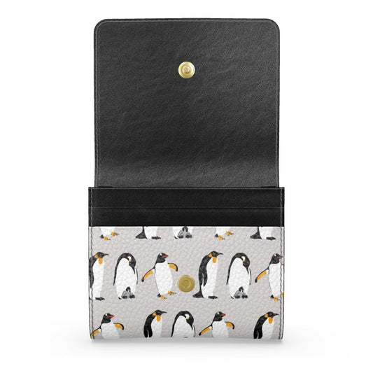 Small Leather Foldover Purse